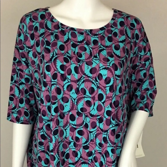 Lularoe Disney Jack Skellington Irma - Picture 1 of 5